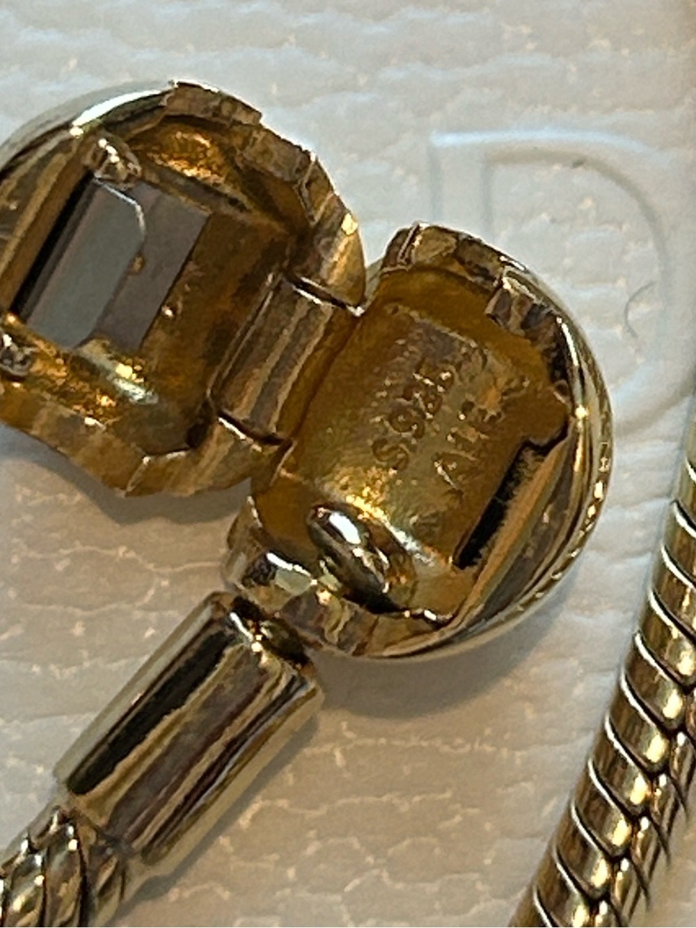 Pandora gold plated charm bracelet - Picture 5 of 6